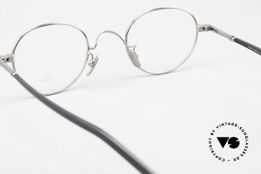 Lunor VA 108 Panto Brille Antik Silber, Größe: medium, Passend für Herren und Damen