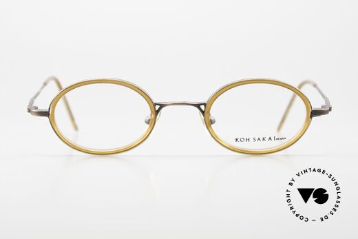 Koh Sakai KS9831 90er Brille Made in Japan Oval, Größe: medium, Passend für Herren Koh Sakai KS9831 90er Brille Made in Japan Oval, Größe: medium, Passend für Herren