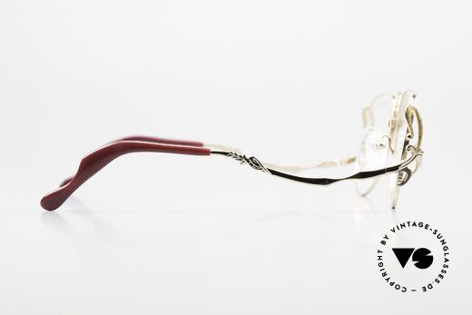 Colani 1052 80er Brille Mit Glitzer Effekt, ungetragen (wie alle unsere alten COLANI Klassiker), Passend für Damen
