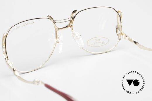Colani 1052 80er Brille Mit Glitzer Effekt, Größe: medium, Passend für Damen