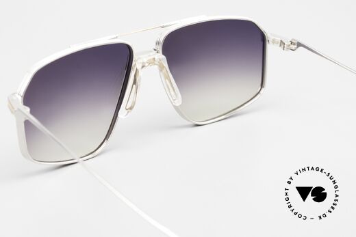 Jacques Marie Mage Jagger Aviator Titan Sonnenbrille, Größe: large, Passend für Herren