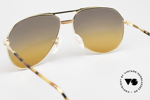 Alpina PCF 211 Rare 90er Aviator Brille, Rahmen kann natürlich beliebig verglast werden, Passend für Herren