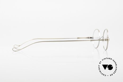 Lunor II 10 Limited Metallbrille Antik Gold, die Demogläser sollten durch optische ersetzt werden, Passend für Herren und Damen