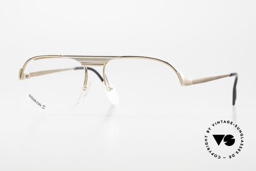 Essilor 2373 2in1 Brille Gold Gradient, ungetragen (heutzutage gar nicht mehr zu bekommen!), Passend für Herren