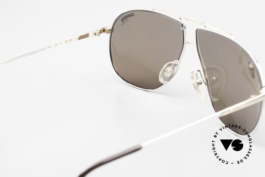 Carrera 5312 1980er Sonnenbrille Bicolor, diese Qualitätsfassung ist auch optisch verglasbar, Passend für Herren