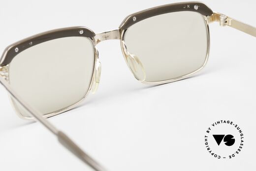 Metzler JK 1/10 12k Echtgold Brille, neue Automatikgläser: verdunkeln bei Sonne automatisch, Passend für Herren