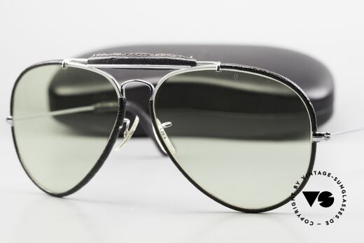 Ray Ban Outdoors II Leathers Lederbrille Mit Automatikglas, Größe: large, Passend für Herren Ray Ban Outdoors II Leathers Lederbrille Mit Automatikglas, Größe: large, Passend für Herren