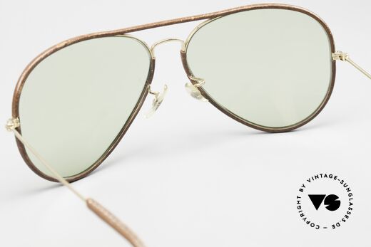 Ray Ban Large Metal II Green Changeable Gläser B&L, KEINE Retrobrille, sondern ein kostbares 80er Original, Passend für Herren