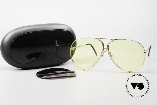Porsche 5623 80er Pilotenbrille Kalichrome, KEINE Retro-Sonnenbrille; sondern das alte Original, Passend für Herren