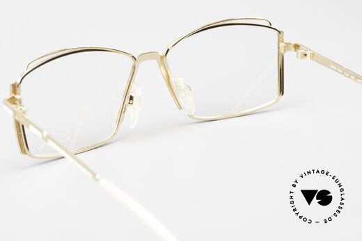 Cazal 264 No Retro Echt Vintage Brille, Einsatz von optischen Gläsern problemlos möglich, Passend für Damen