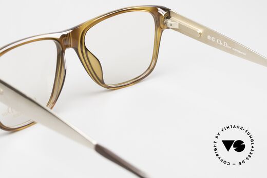 Christian Dior 2406 Vintage Brille Monsieur Eckig, KEINE Retrobrille; ein altes Designerstück; Gr. 55/15, Passend für Herren