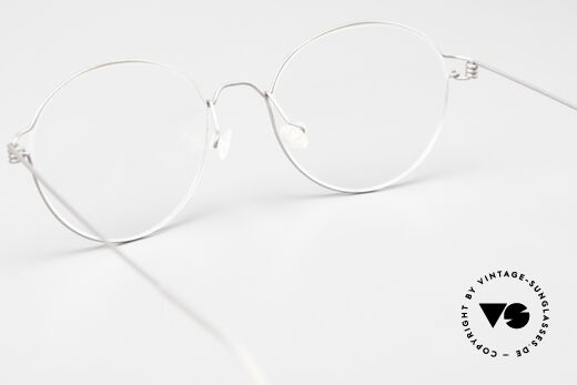 Lindberg Panto Air Titan Rim Damen Und Herren Brille, eleganter Rahmen ohne Schrauben, Nieten oder Lötungen, Passend für Herren und Damen