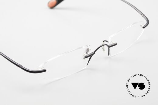 Bugatti 356 Odotype Randlose Designerbrille Rar, Modell als Brille oder Sonnenbrille verglasbar, Passend für Herren
