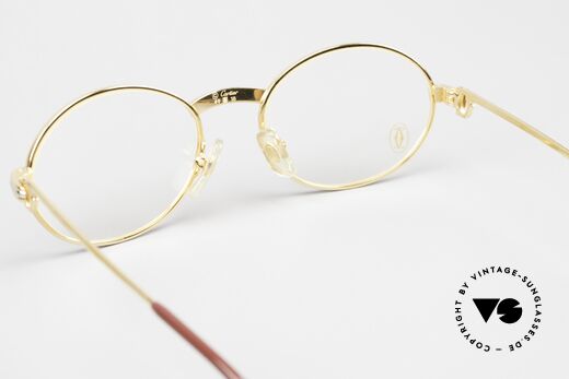 Cartier Saint Honore - S 22kt Vergoldete Fassung, noch mit orig. Demoscheiben (ein echtes Sammlerstück), Passend für Herren und Damen
