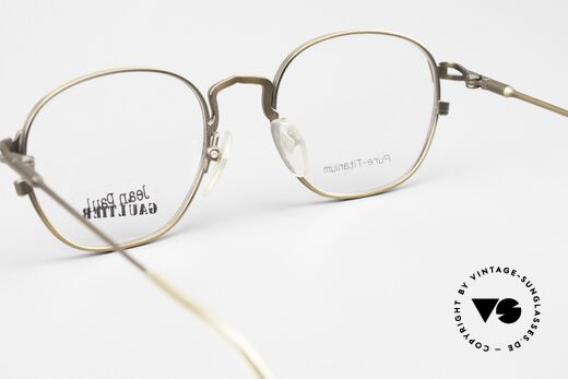 Jean Paul Gaultier 55-3182 Rare 90er Designer Brille, die Fassung kann natürlich auch optisch verglast werden, Passend für Herren und Damen