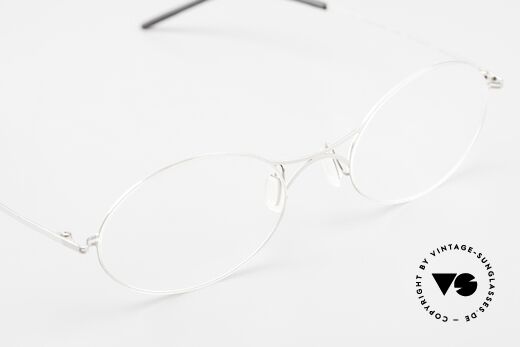 ByWP Wolfgang Proksch OXY Im Stile der Schubert Brille, Fassung = stainless steel, in Größe 49-20, 145mm, Passend für Herren und Damen