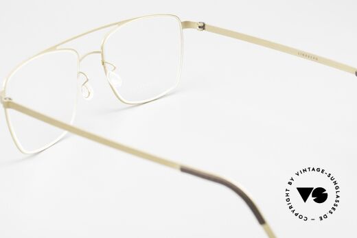 Lindberg 9595 Strip Titanium Vintage Designerbrille Men, die orig. DEMOgläser können beliebig getauscht werden, Passend für Herren