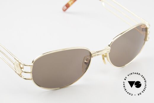 Jean Paul Gaultier 58-5108 Steampunk 90er Sonnenbrille, die Sonnengläser (100% UV) sind ggf. beliebig ersetzbar, Passend für Herren und Damen