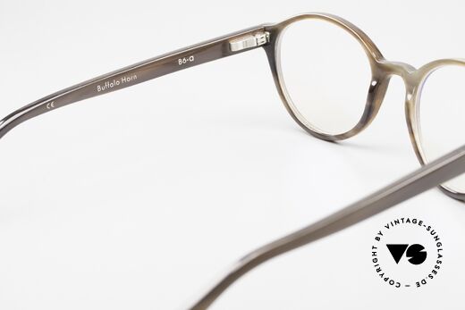 Brillenwerkstatt B6 Handmade in Germany, die Fassung ist beliebig verglasbar (gleitsichtfähig), Passend für Herren und Damen