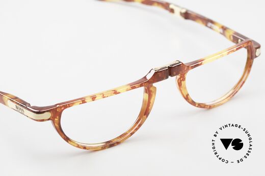 BOSS 5103 90er Vintage Falt Lesebrille, KEIN RETRO; ein 90er Unikat in interessanter Farbe, Passend für Herren und Damen