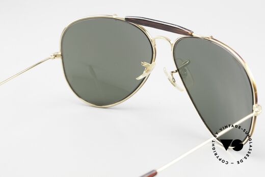 Ray Ban Outdoorsman II B&L G15 Mineral Gläser, KEINE Retromode, sondern ein altes USA-Original, Passend für Herren