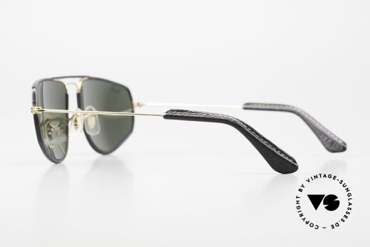 Ray Ban Fashion Metal 3 Limited Leder Edition 80er, KEINE Retrosonnenbrille, 100% vintage (35J. alt), Passend für Herren und Damen