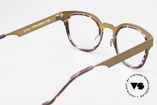 Anne Et Valentin Francesca Material Kombi-Brille Unisex, ungetragenes Einzelstück von 2014; made in France, Passend für Damen