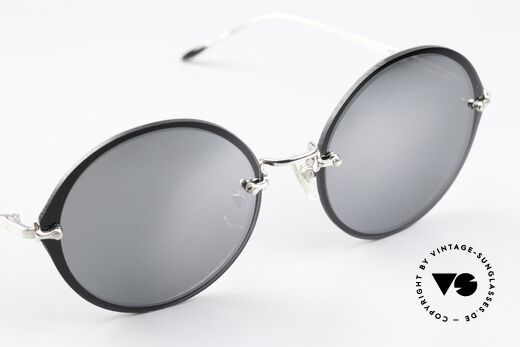 USh by Yuichi Toyama US-006 Designersonnenbrille Randlos, Toyama Brillen = Minimalismus in Design & Funktion, Passend für Damen