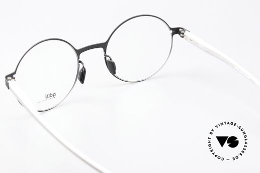 Götti Tamal Superleichte Runde Brille, Fassung kann beliebig verglast werden (Gleitsicht), Passend für Herren und Damen