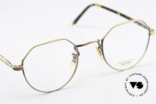 Oliver Peoples OP43 80er 90er Original Rahmen, KEINE Retrobrille, sondern ein 35 Jahre altes Original, Passend für Herren und Damen