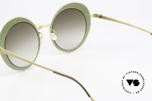 Lindberg 8401 NOW Stylische Damen Sonnenbrille, ungetragenes Designerstück + original Lindberg Etui, Passend für Damen