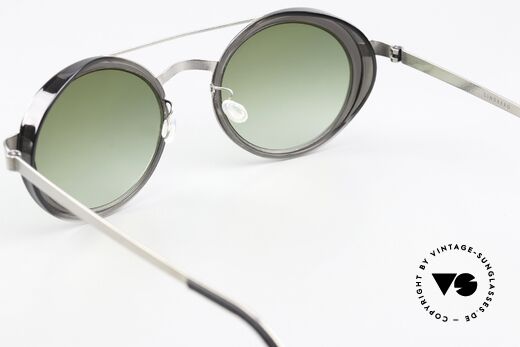 Lindberg 8410 Sun Titan Tolle Rahmen-Komposition, ungetragen, mit grünen Sonnengläsern; 100% UV, Passend für Herren und Damen