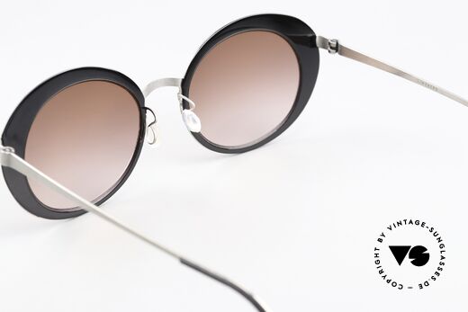 Lindberg 8415 Sun Titan Designerbrille Cateye Stil, MINI-Kratzerchen rechts (daher auf 269€ reduziert), Passend für Damen