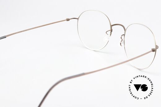 Lindberg 5504 Thintanium Dünne Titanium Pantobrille, die orig. DEMOgläser können beliebig getauscht werden, Passend für Herren und Damen