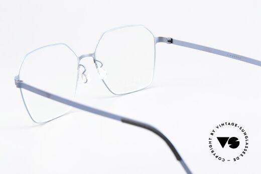 Lindberg 9624 Strip Titanium Damenbrille Titanium Petrol, die Fassung kann natürlich beliebig verglast werden, Passend für Damen