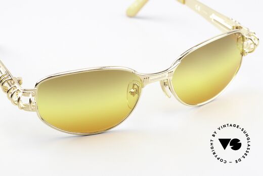 Jean Paul Gaultier 56-6105 Designer Sonnenbrille 1997, KEINE Retromode, sondern ein 25 Jahre altes Original, Passend für Herren und Damen