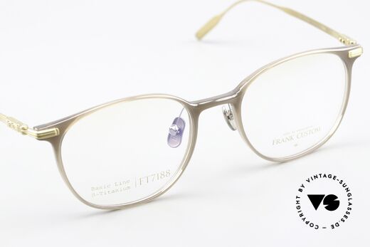 Frank Custom FT7188 Insiderbrille Made In Korea, ein ungetragenes Modell aus der 2018 Kollektion, Passend für Herren und Damen