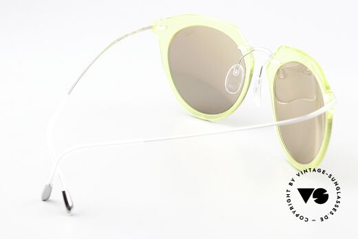 Silhouette 9909 Arthur Arbesser Sonnenbrille, Retromode mit expressivem Futurismus von 2017, Passend für Damen