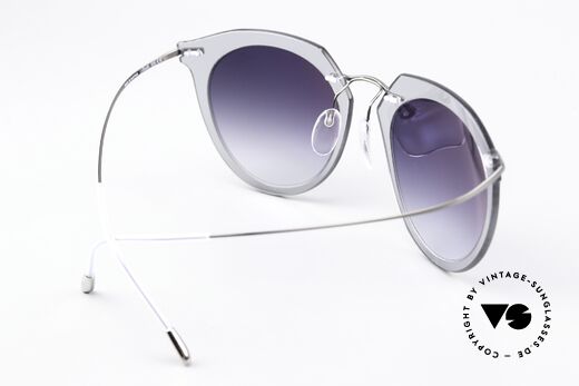 Silhouette 9909 Minimalistische Damenbrille, Retromode mit expressivem Futurismus von 2017, Passend für Damen