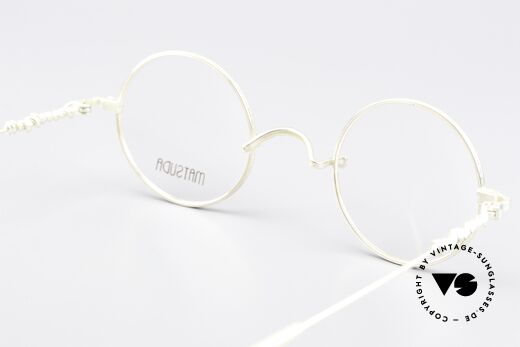 Matsuda 2869 Runde 90er Vintage Brille, KEINE Retromode, sondern ein 30 Jahre altes ORIGINAL!, Passend für Herren und Damen