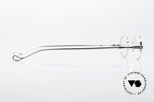 Lunor II 02 Kleine Brille Platin Plattiert, stilvoll, elegant und zeitlos (für Damen und Herren), Passend für Herren und Damen