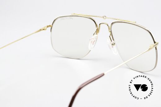 Alpina PCF 98 Nylor Aviator Brille 90er, Rahmen kann natürlich beliebig verglast werden, Passend für Herren Alpina PCF 98 Nylor Aviator Brille 90er, Rahmen kann natürlich beliebig verglast werden, Passend für Herren