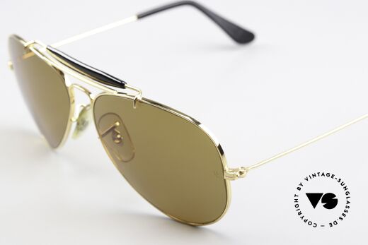 Ray Ban Outdoorsman Driving Chromax Gläser, KEINE Retrobrille, sondern ein altes USA-Original!, Passend für Herren und Damen