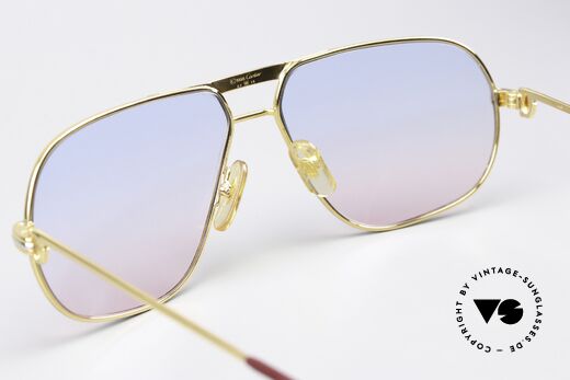 Cartier Tank - L Unique Baby-Blau Pink Gläser, KEINE RETRObrille; ein 35 Jahre altes vintage ORIGINAL, Passend für Herren