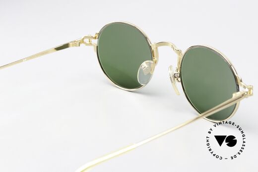 Jean Paul Gaultier 55-3171 Brille 22kt Vergoldet 1996, KEINE Retrobrille, sondern ein echtes 90er J. Original, Passend für Herren und Damen