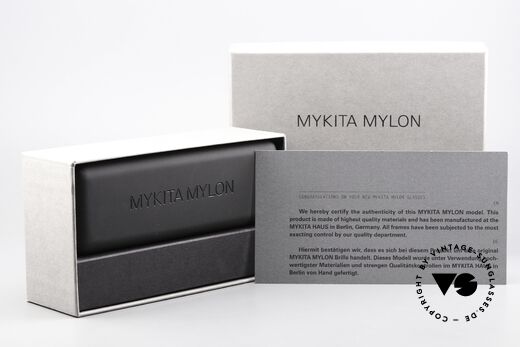 Mykita Mylon Guava Mylon Hybrid Kennerbrille, Größe: small, Passend für Herren und Damen