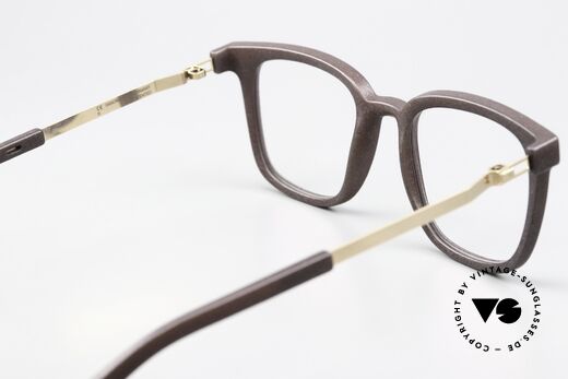 Mykita Mylon Barley 3D Druck Hybrid Unisex Brille, Qualitätsfassung ist natürlich beliebig verglasbar, Passend für Herren und Damen