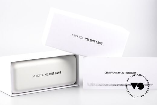 Mykita Helmut Lang HL002 Avantgarde Zusammenarbeit, Mini-Kratzer rechtes Glas = daher auf 229€ reduziert, Passend für Herren und Damen