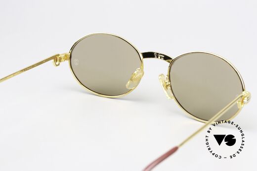 Cartier Saint Honore - M Luxus Sonnenbrille Von 1998, KEINE Retrobrille, sondern das 25 Jahre alte Original, Passend für Herren und Damen