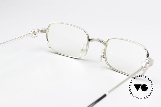 Cartier Dreamer - S 90er Fassung Platin Gebürstet, die Glashöhe ist 30mm (somit auch gleitsichtfähig), Passend für Herren und Damen